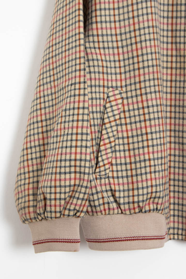 Image of YSL Checkered Bomber Jacket (M)