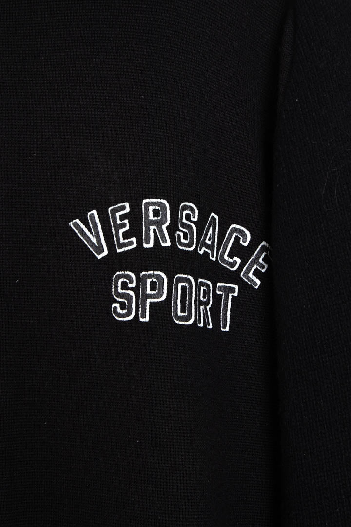 Versace Sport Knitted Zip Up Jumper (M)