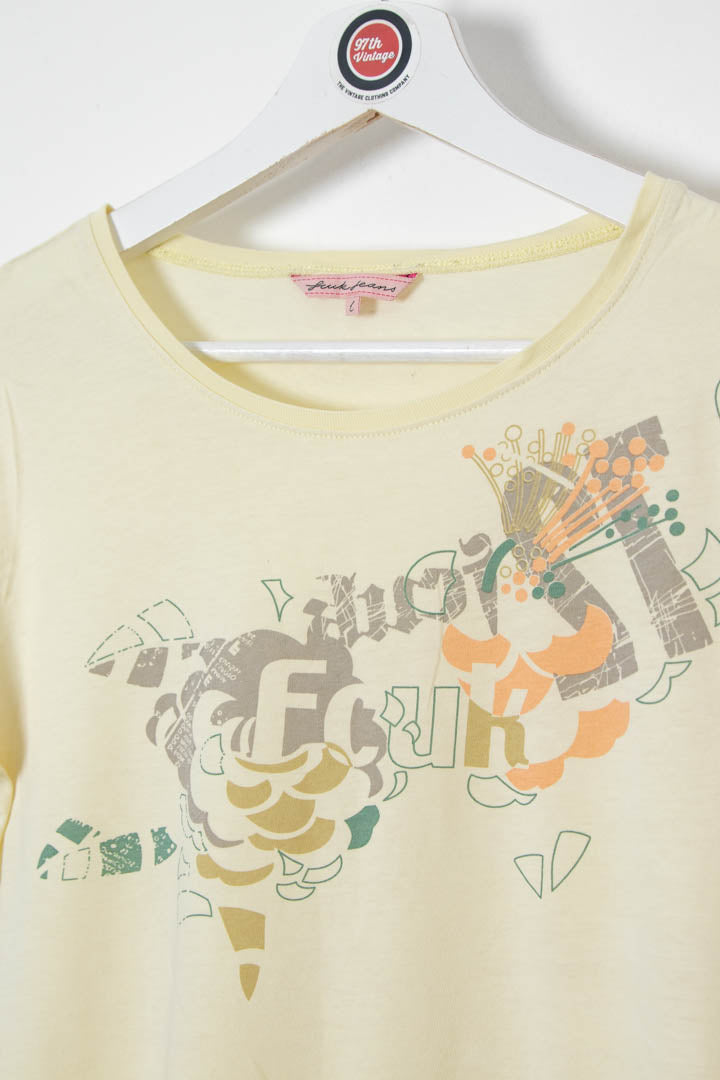 Image of Women's FCUK Slogan Top (L)