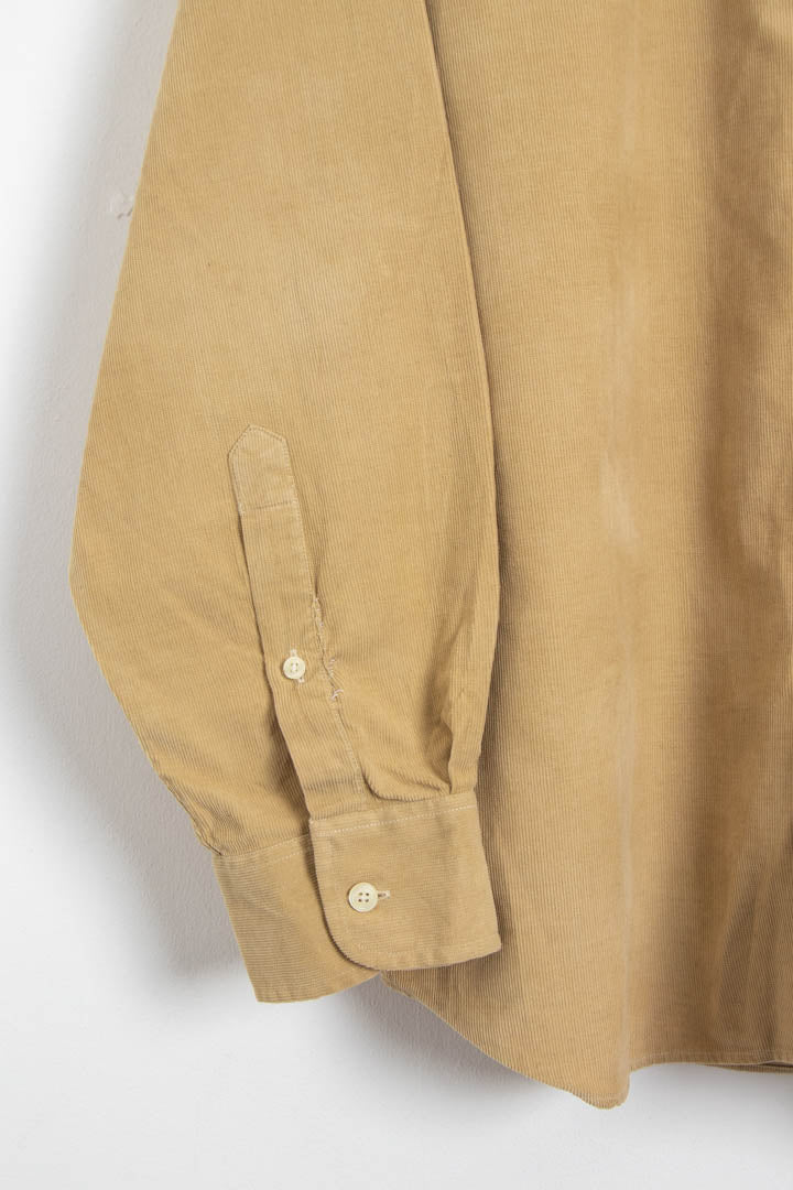 Image of Burberry Long Sleeve Corduroy Shirt (L)