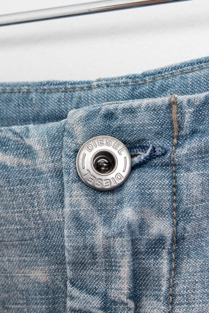 Image of Women's Diesel Mini Denim Skirt (UK 10)