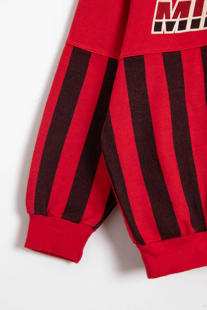 Image of 1990-91 AC Milan La Felipe Dei Grande Club Sweatshirt (S)