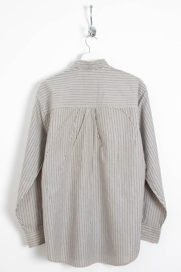 Image of Burberry Long Sleeve Pinstripe Shirt (M)