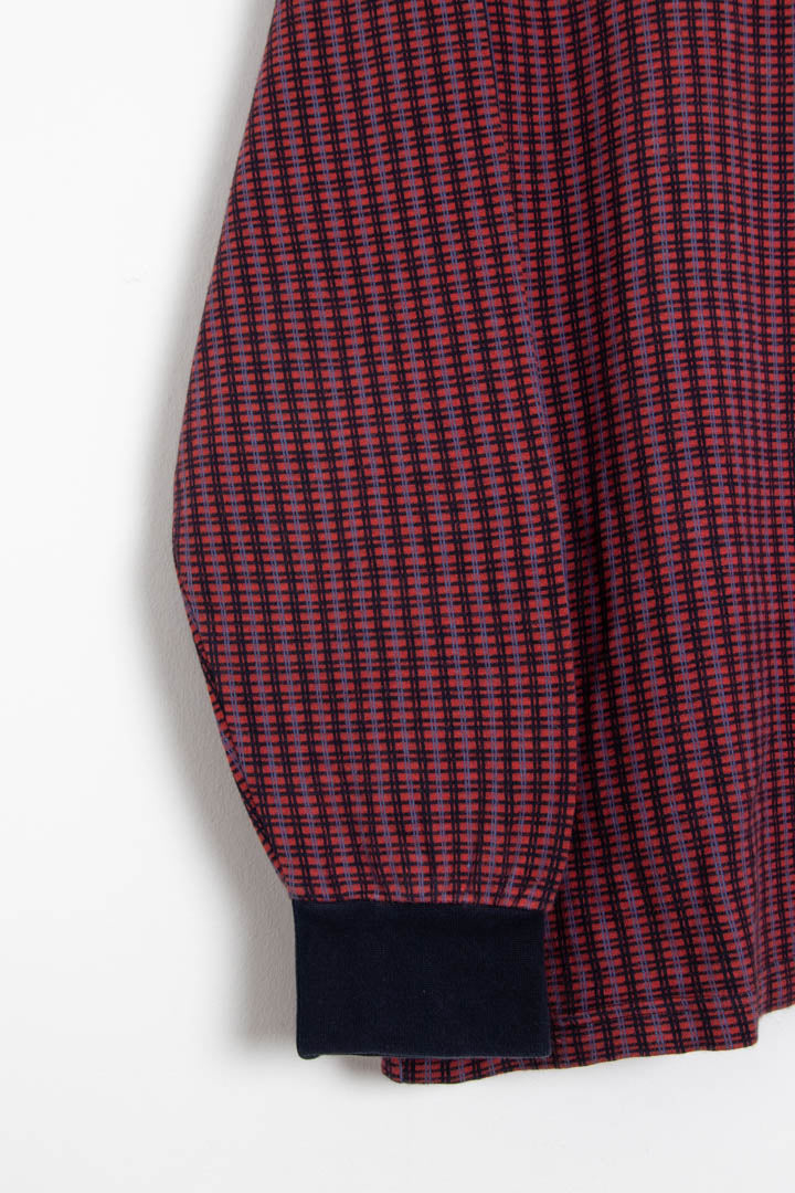 Image of Balenciaga Long Sleeve Polo Shirt (M)