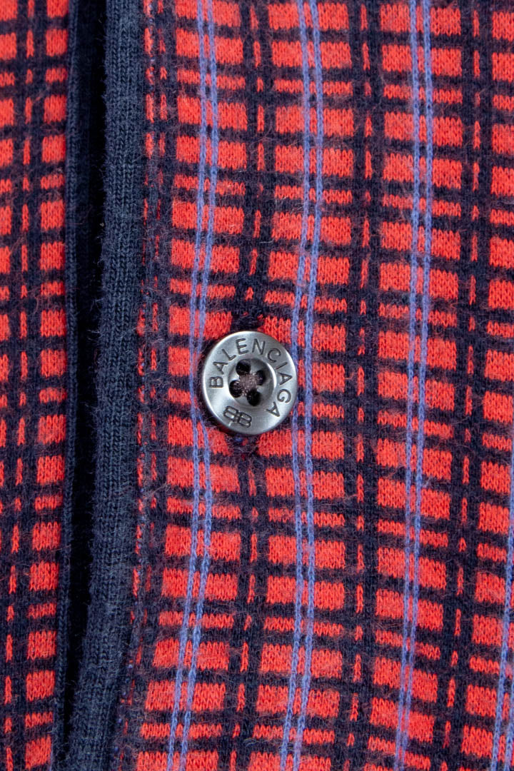 Image of Balenciaga Long Sleeve Polo Shirt (M)