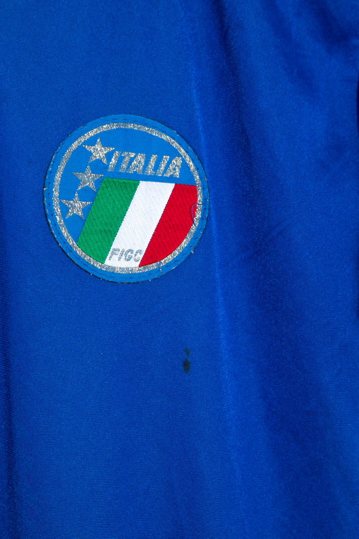 Image of 1986-91 Italy #11 Diadora Home Football Shirt (S)