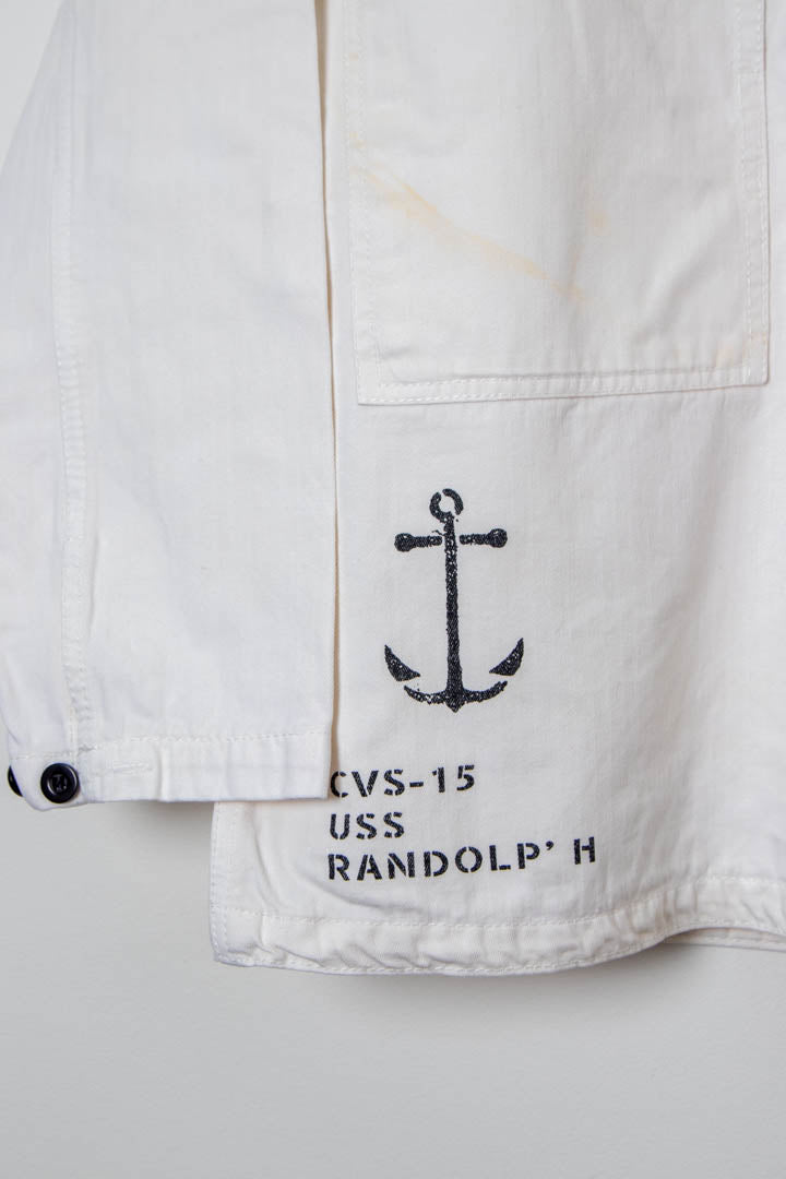 Image of Naval Clothing Factory Military Overshirt Pullover Jacket (S)