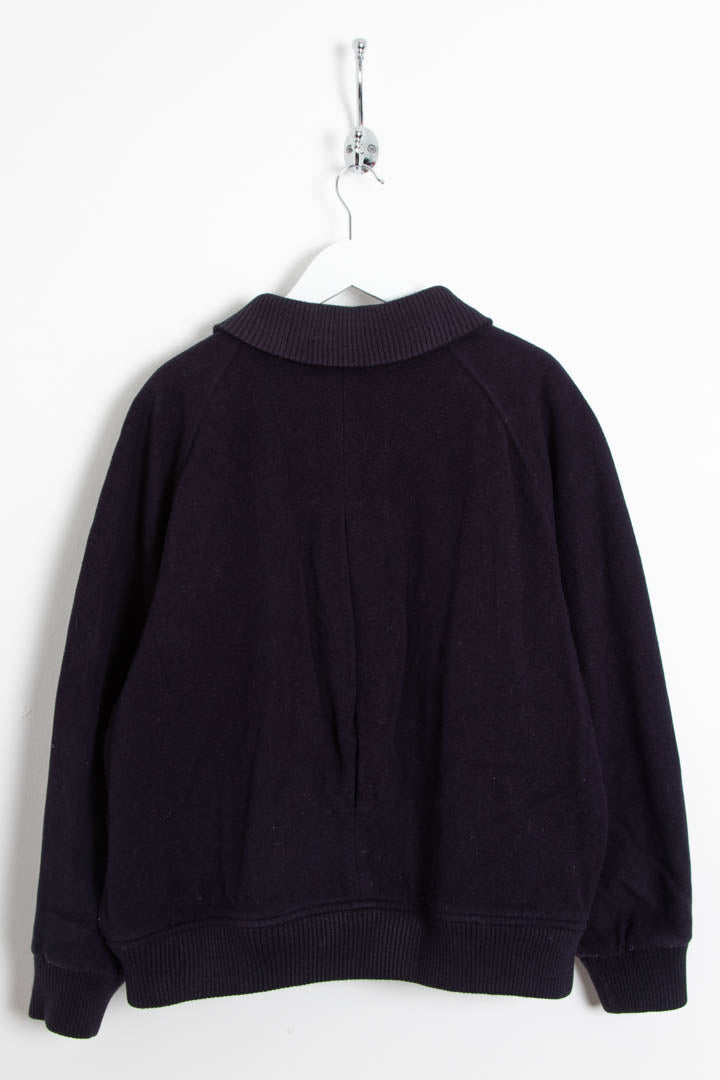 Image of Burberry Wool Bomber Jacket (M)