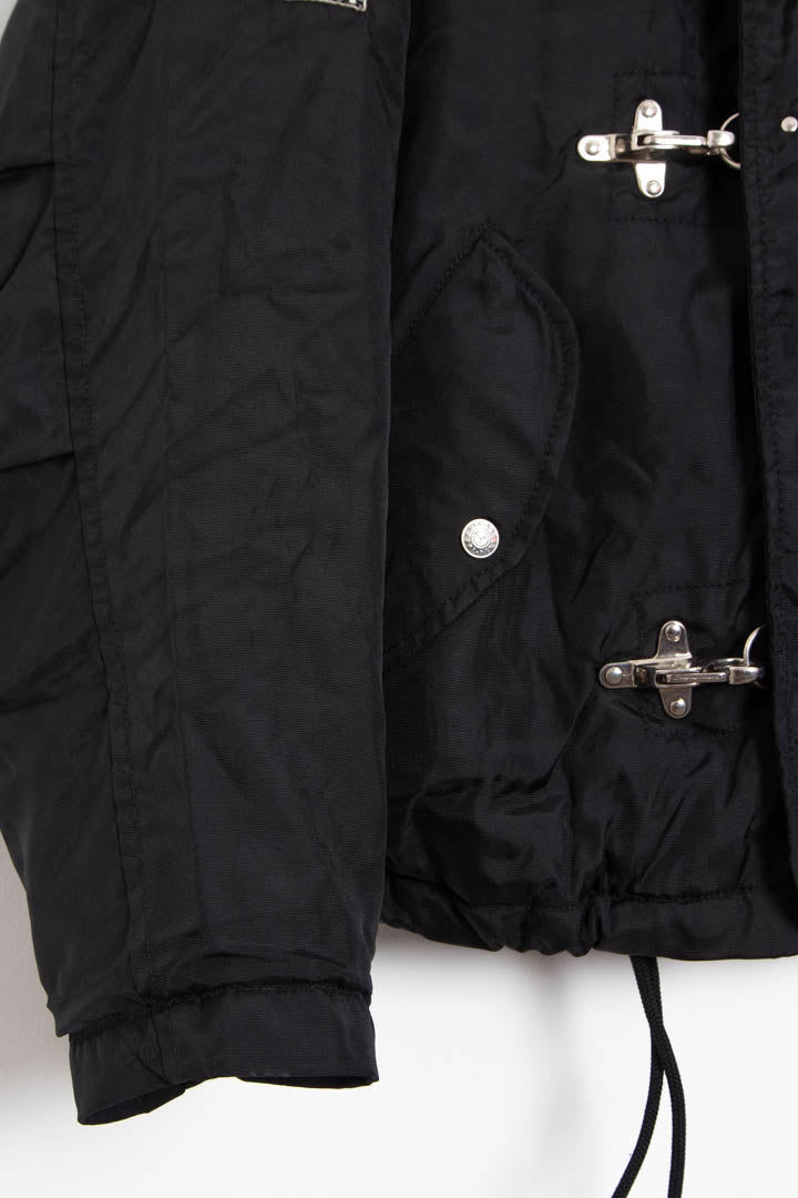 Image of 1996 Energie Fireman Clasp Quilted Bomber Jacket (L)