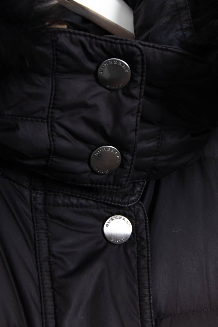 Women's Burberry Brit Longline Duck Down Puffer Coat (XL)