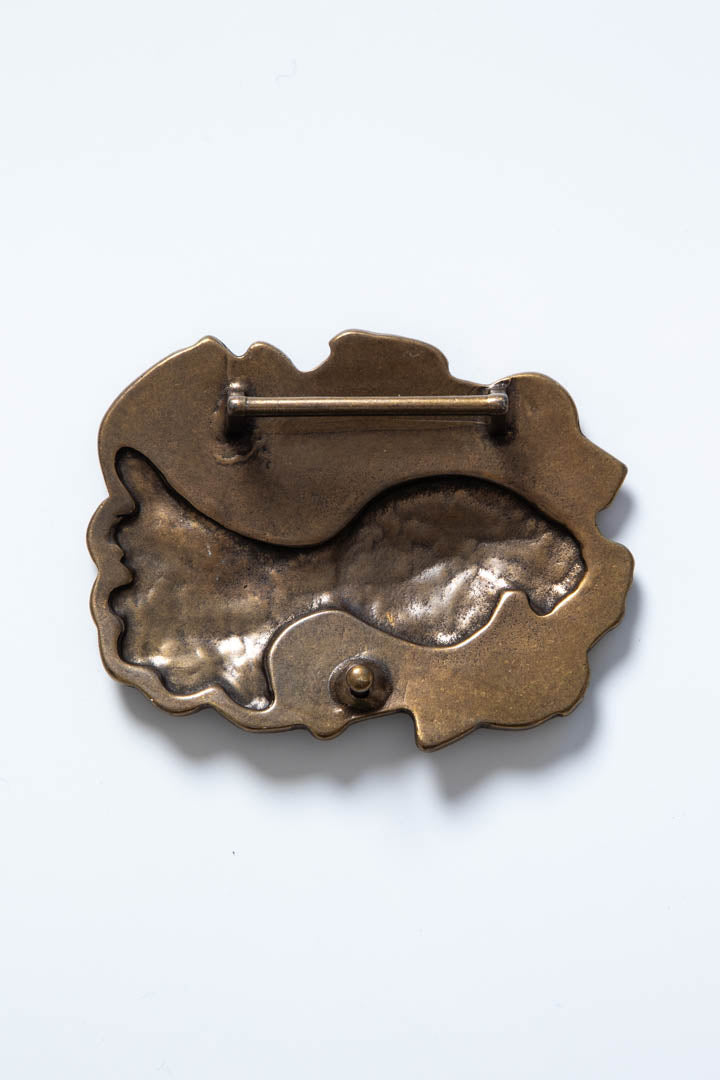 Image of Just Cavalli Logo Metal Belt Buckle