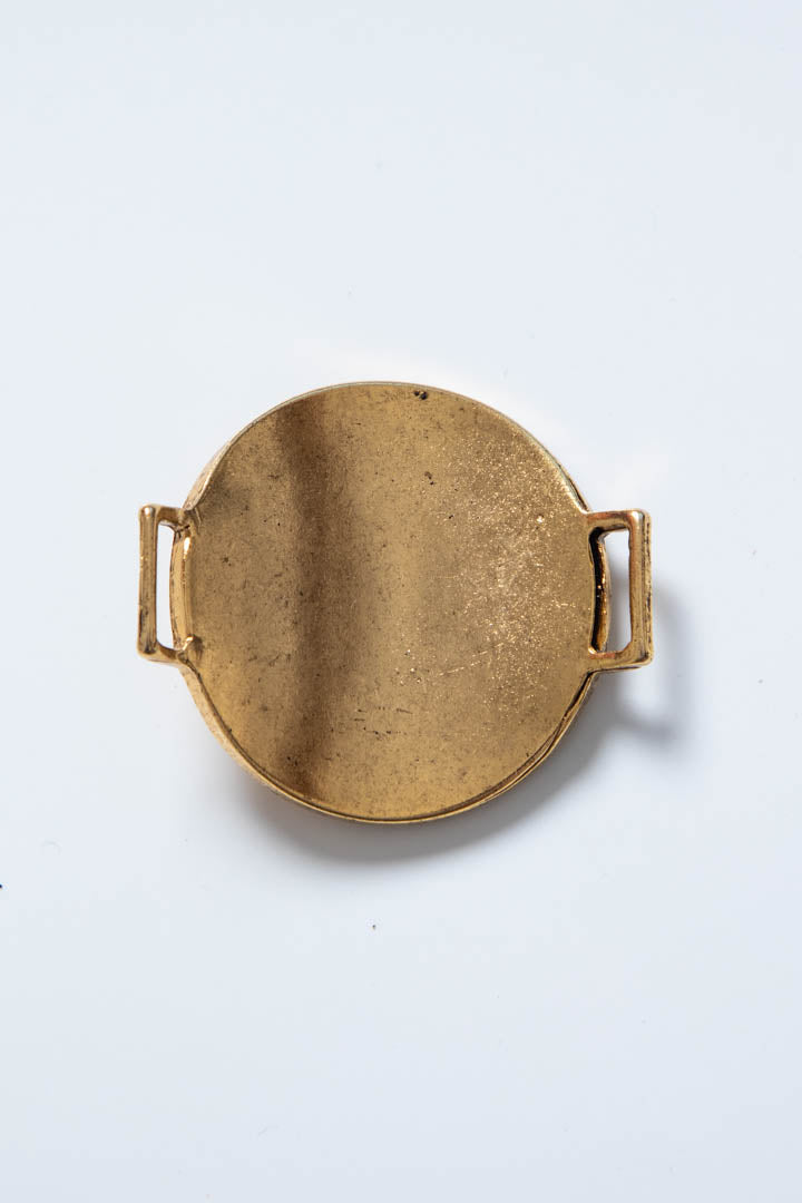 Image of Just Cavalli JC Logo Metal Belt Buckle