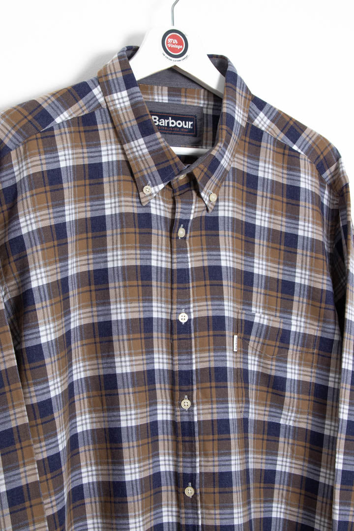 Image of Barbour Long Sleeve Checkered Shirt (XL)
