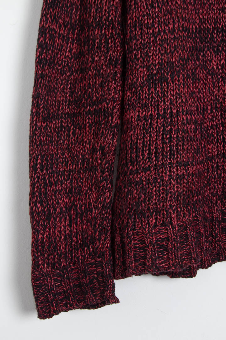 Image of Women's Burberry Mock Neck Knitted Jumper (L)