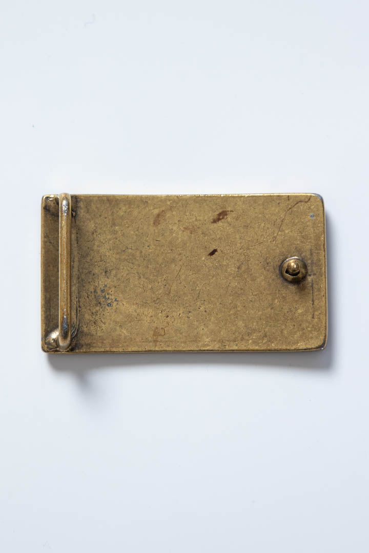 Image of Just Cavalli Repeat Logo Metal Belt Buckle