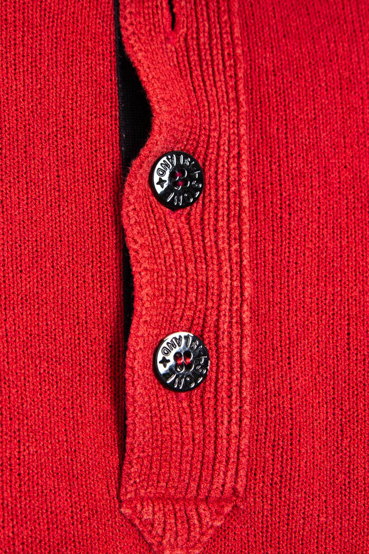 Image of 2009 Stone Island 1/4 Zip Knitted Jumper (L)