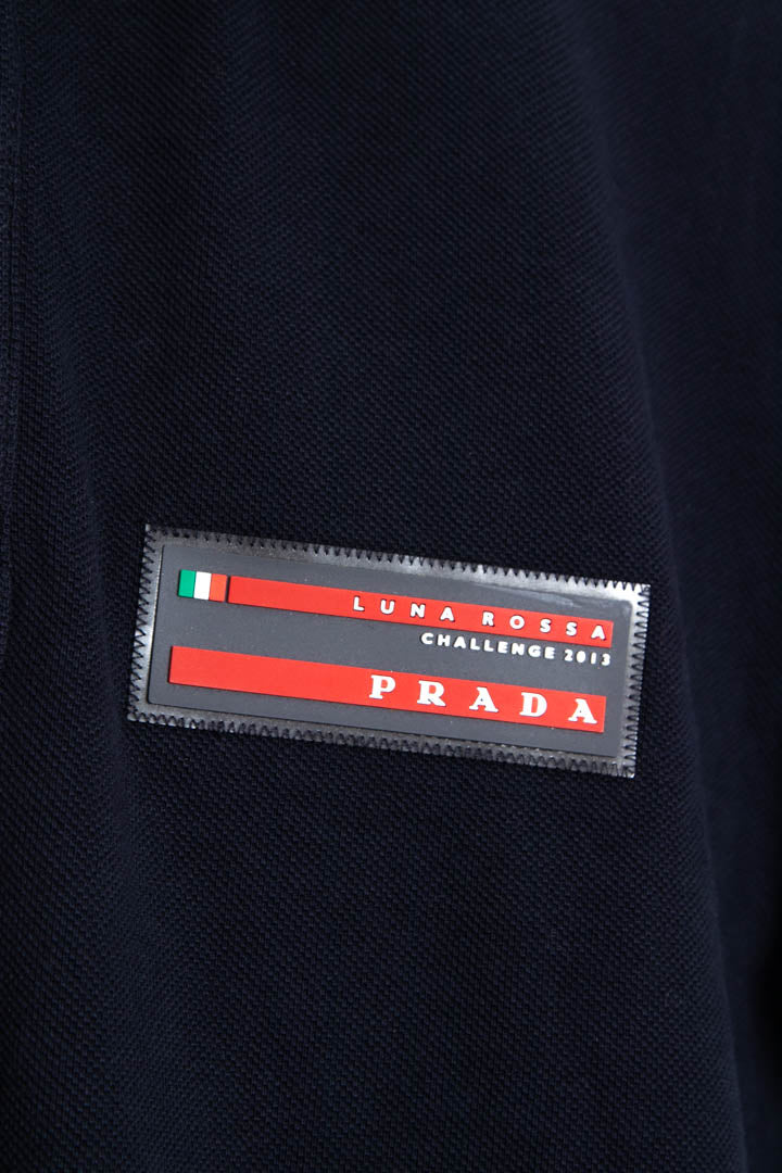 Image of 2013 Prada Luna Rossa Short Sleeve Polo Shirt (XS)