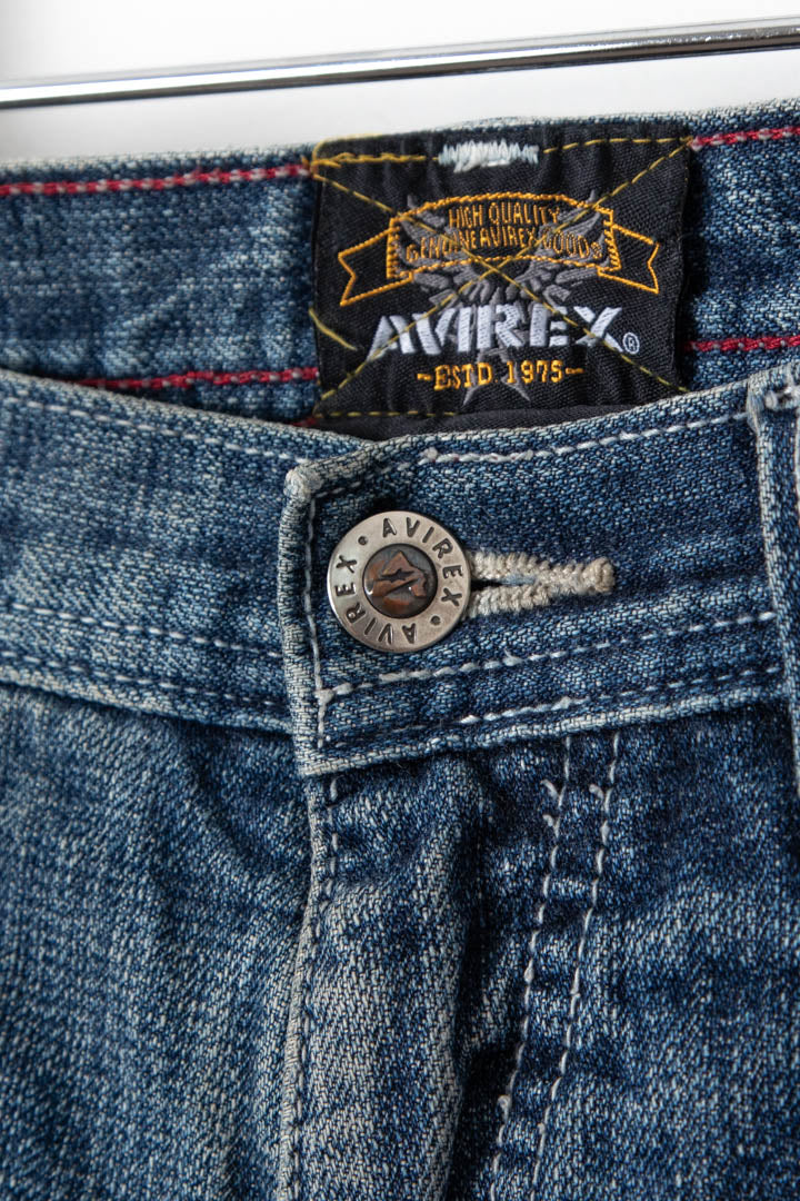Image of Avirex Baggy Denim Jeans (W34 x L28)