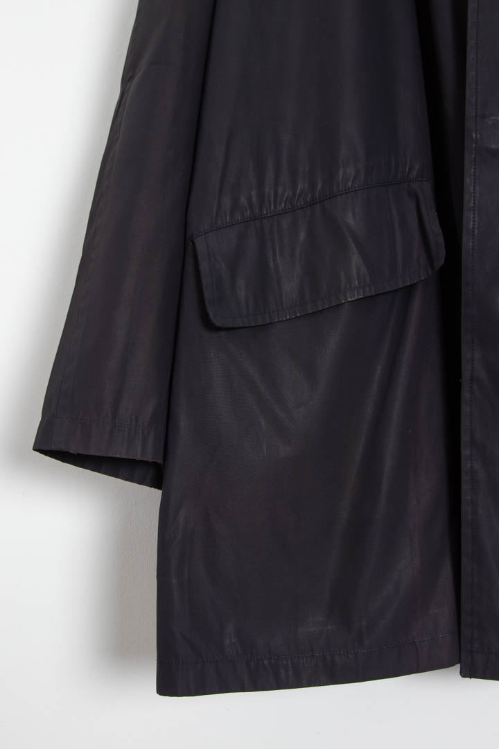 Image of Burberry Nova Check Collared Trench Coat (XL)