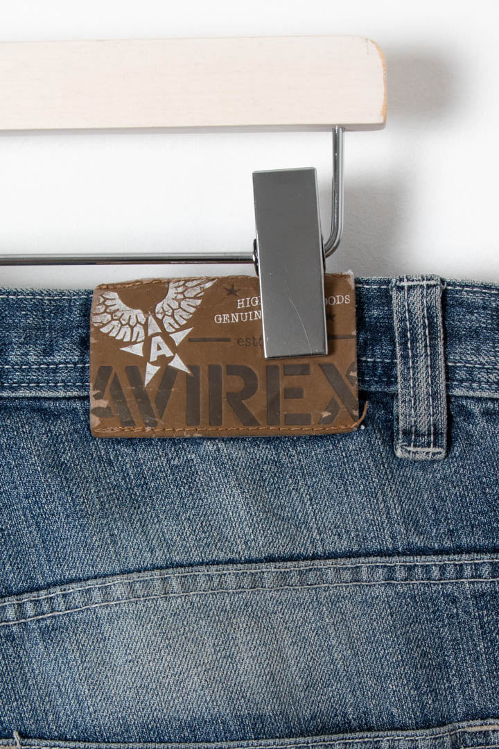 Image of Avirex Baggy Denim Jeans (W34 x L28)