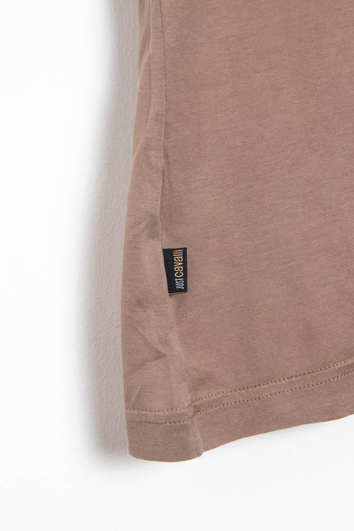 Image of Just Cavalli 'Just All Dreams' Graphic Polo Shirt (M)