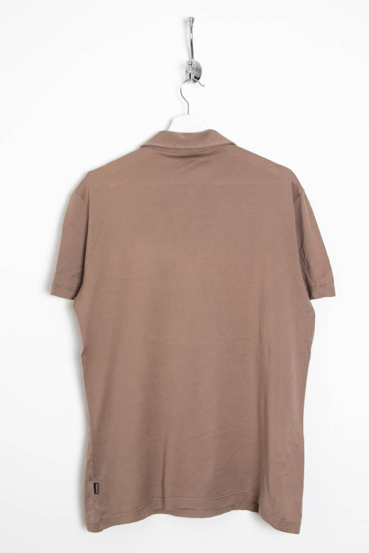 Image of Just Cavalli 'Just All Dreams' Graphic Polo Shirt (M)