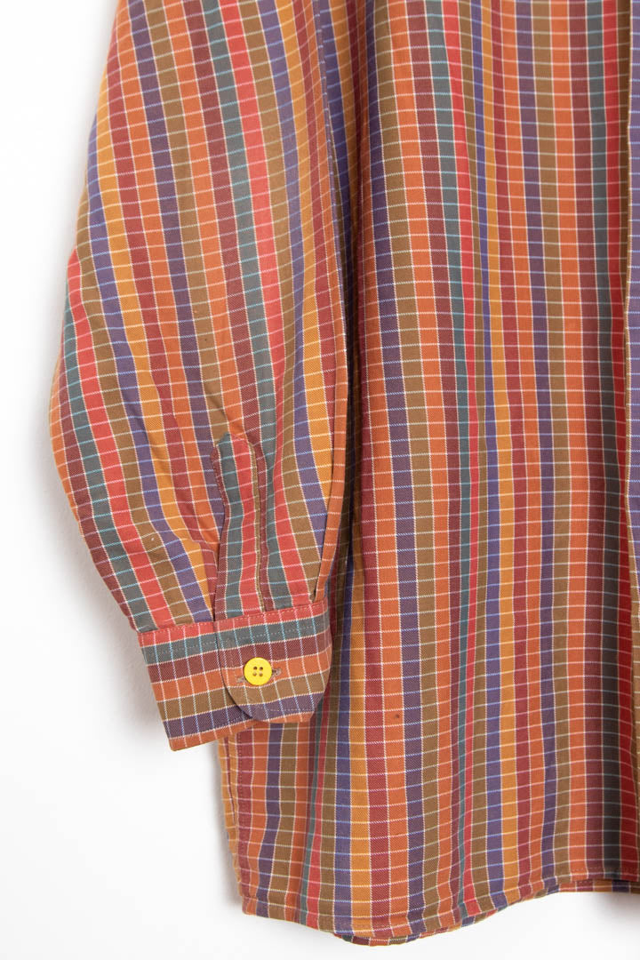 Image of Missoni Long Sleeve Checkered Shirt (XL)