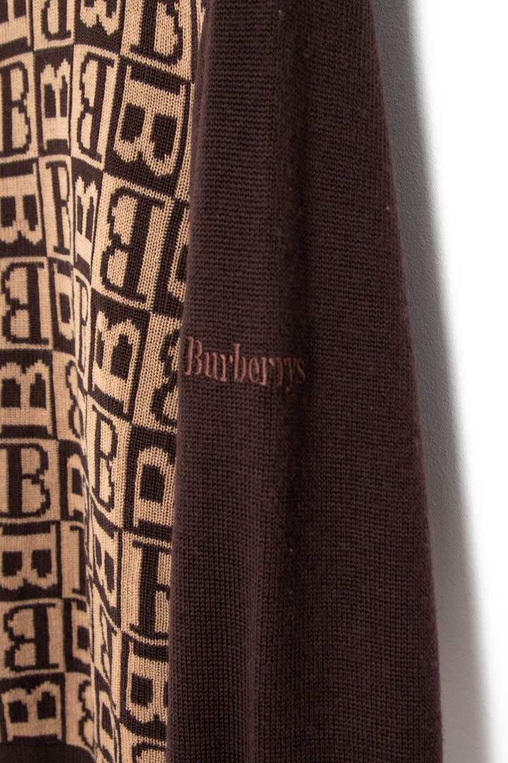 Image of Burberry Knitted Jumper (S)