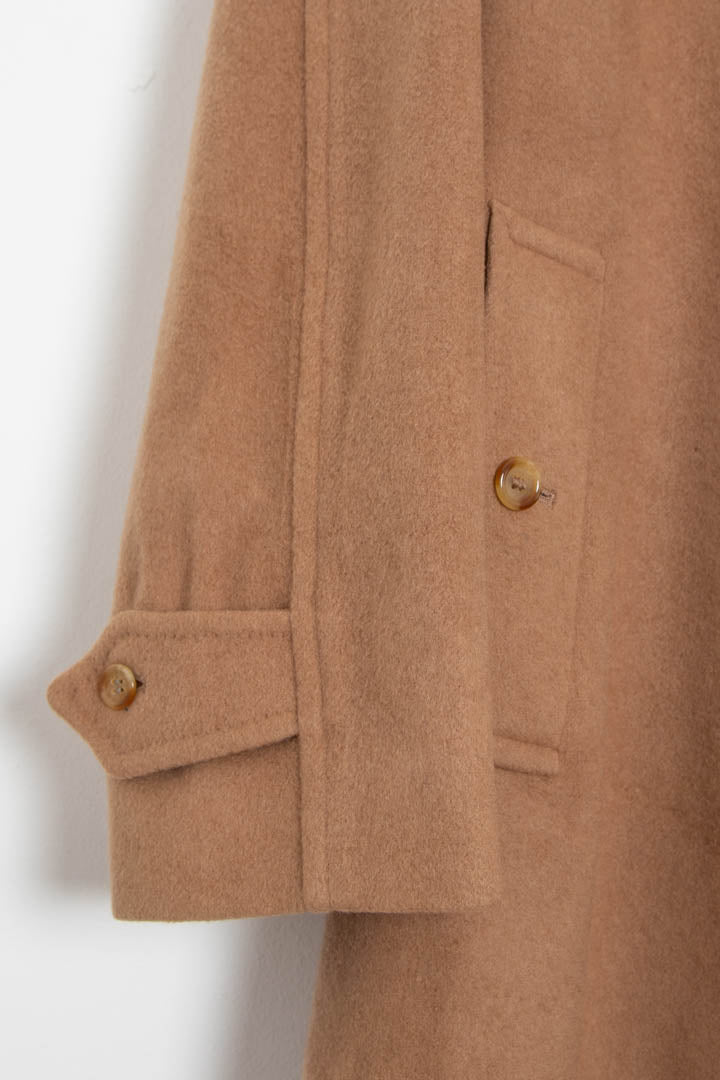 Image of Burberry Pure Cashmere Trench Coat (L)