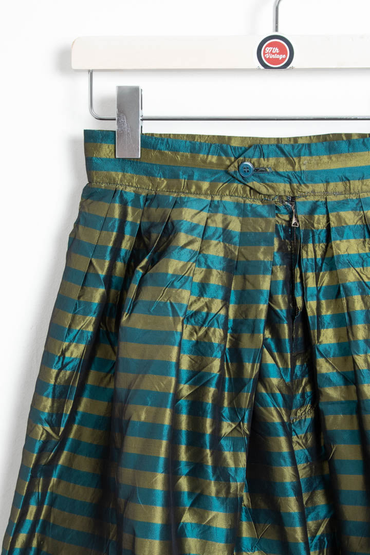 Image of Women's YSL Rive Gauche Pleated Balloon Pants (UK 6)