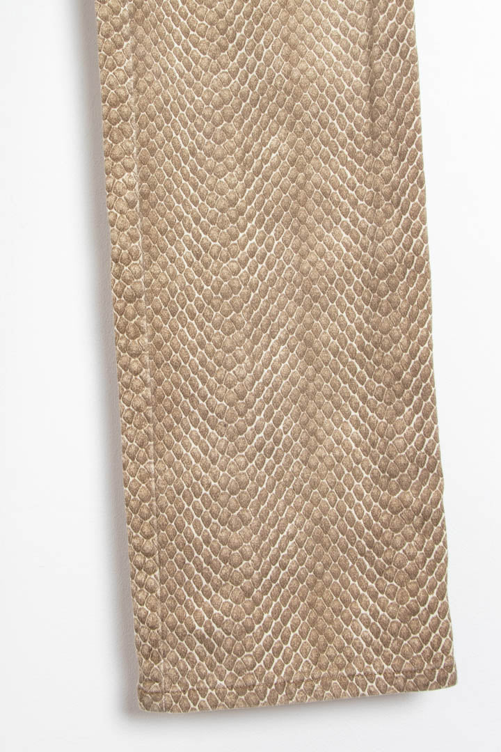 Image of Women's Just Cavalli Snakeskin Printed Jeans (UK 10)