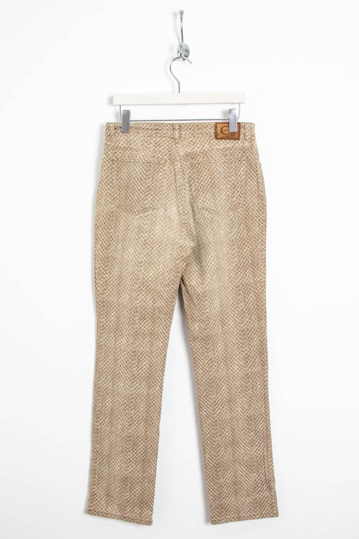 Image of Women's Just Cavalli Snakeskin Printed Jeans (UK 10)
