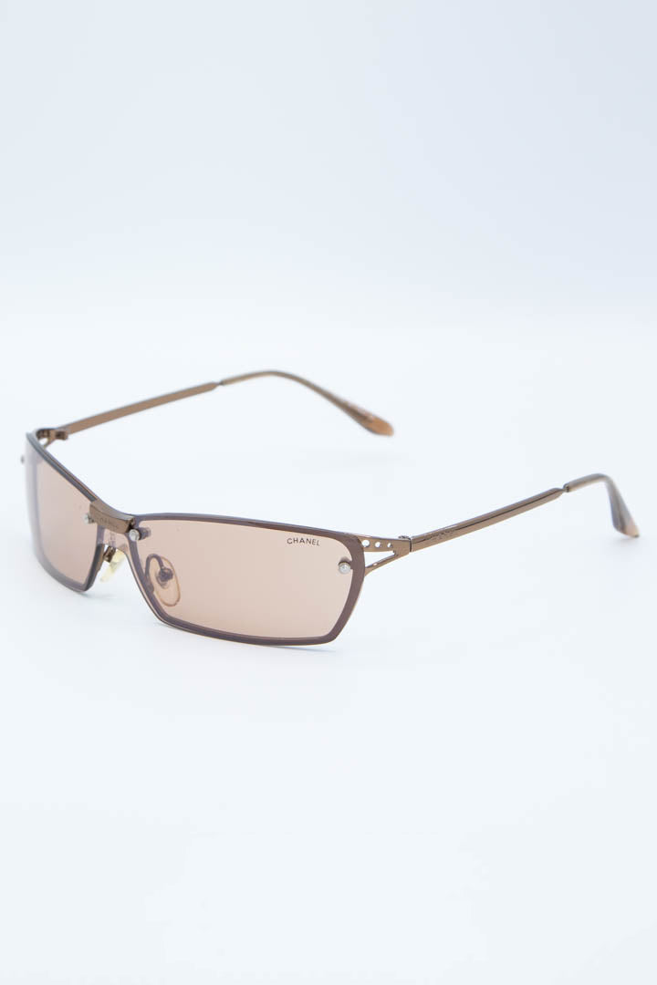 Image of Women's Chanel Rectangular Sunglasses M56047A
