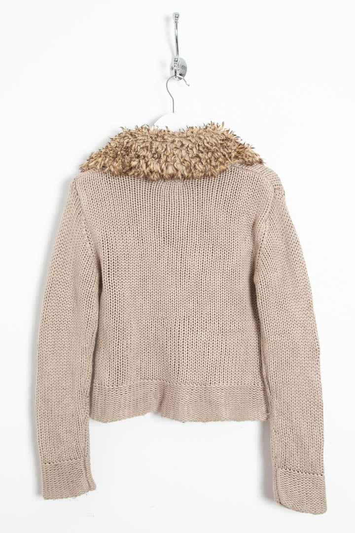 Image of Women's D&G Knitted Zip Through Jumper (XS)