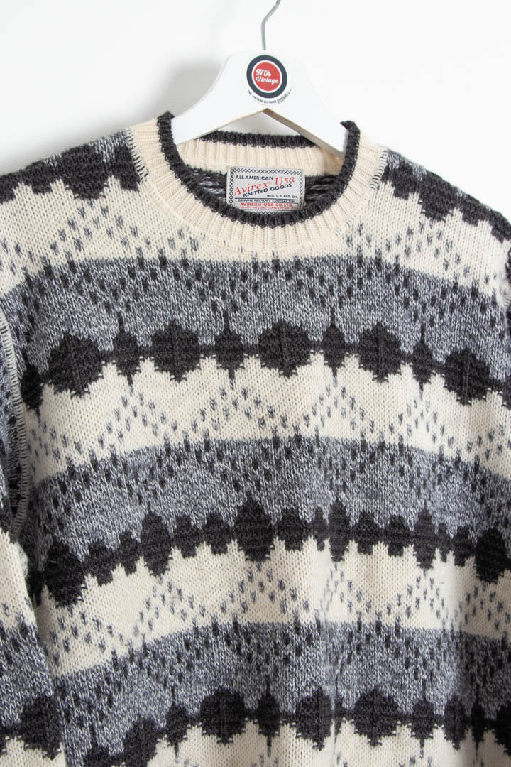 Image of Avirex Crew Neck Knitted Jumper (S)