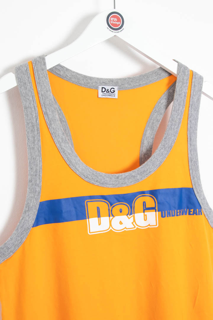 Image of Women's D&G Spellout Tank Top (L)