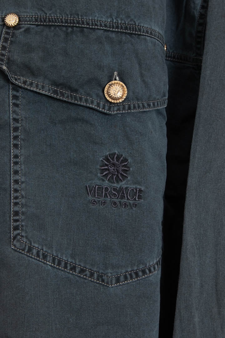 Image of Women's Versace Long Sleeve Shirt (L)