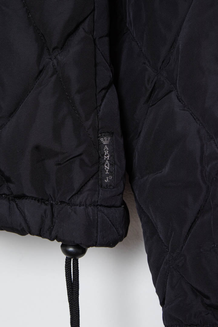 Image of Women's Armani Jeans Diamond Quilted 2-in-1 Puffer Jacket (S)