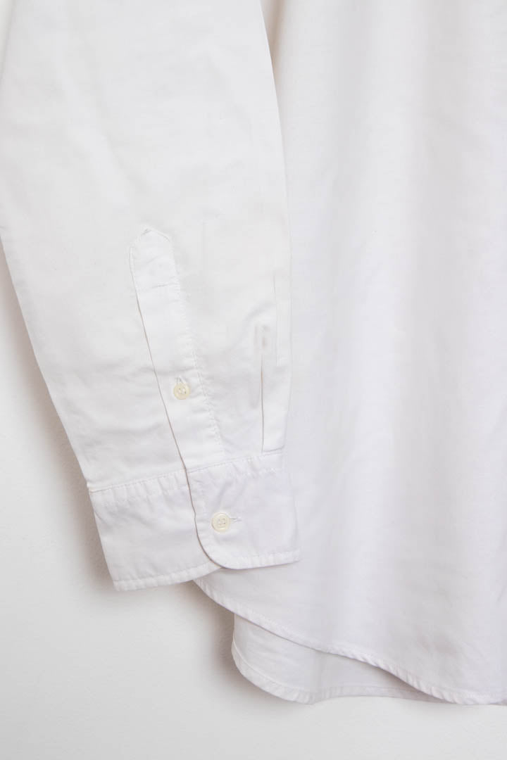 Image of Moschino Cow Embroidered Logo Long Sleeve Shirt (XL)