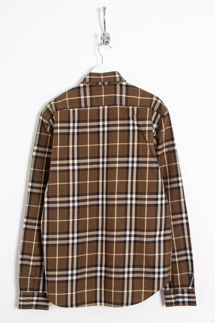 Image of Burberry Long Sleeve Checkered Shirt (M)
