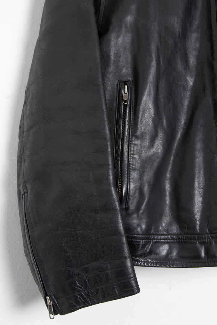 Image of GAP Leather Biker Jacket (M)