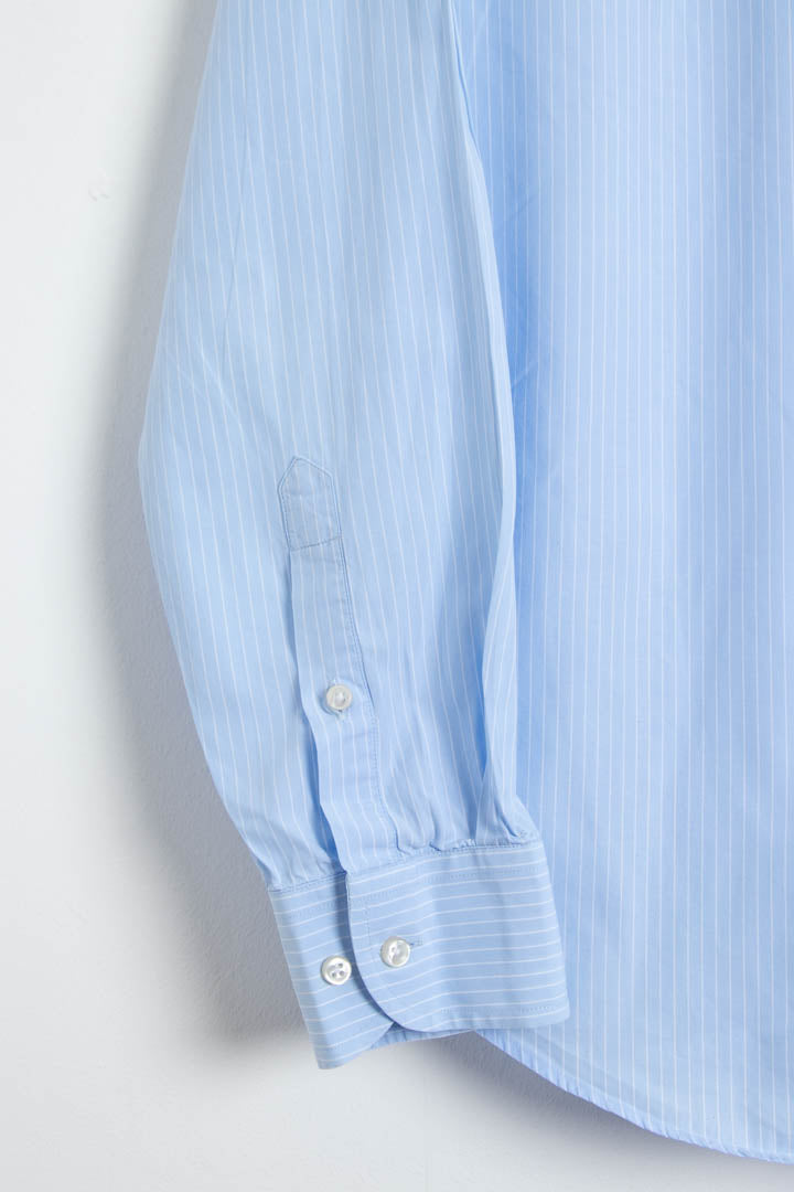 Image of Armani Long Sleeve Pinstripe Shirt (S)