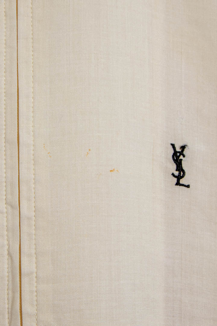 Image of YSL Linen Harrington Jacket (M)