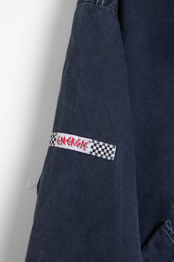 Image of 1993 Energie Fireman Clasp Multipocket Parka Jacket (XL)