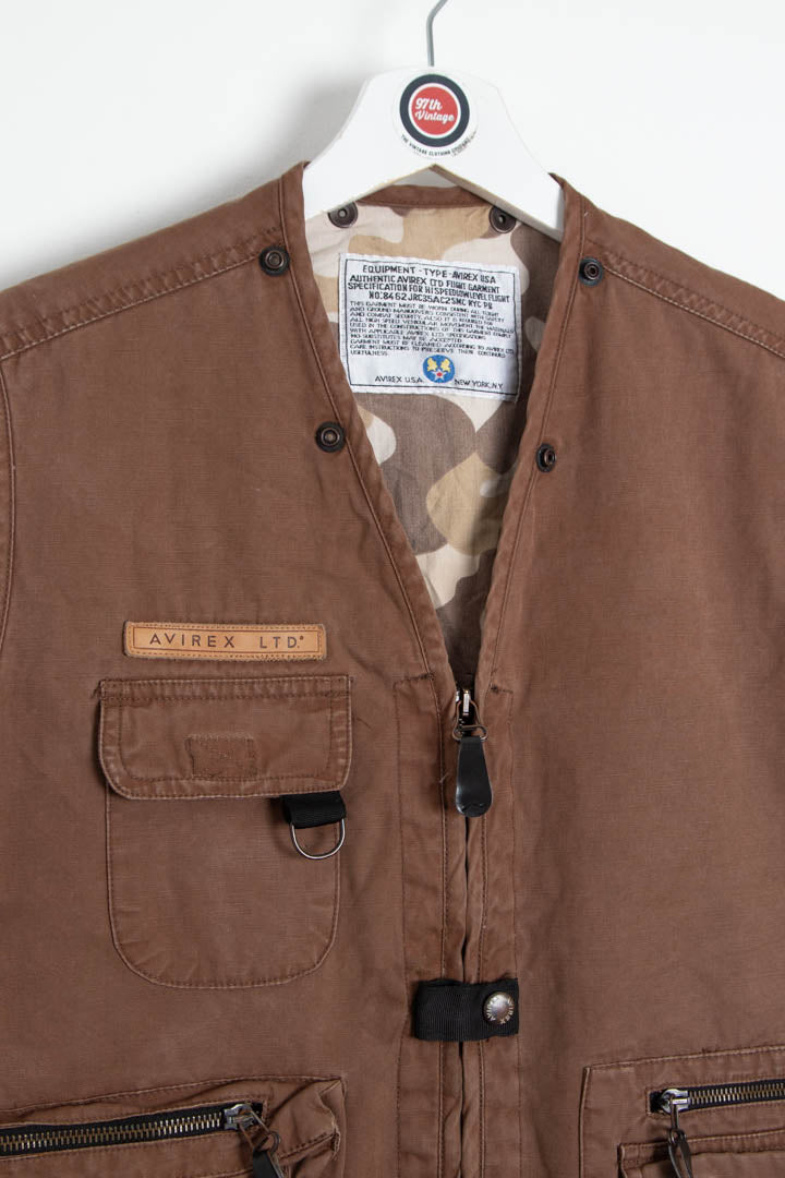 Image of Avirex Multipocket Utility Vest (S)