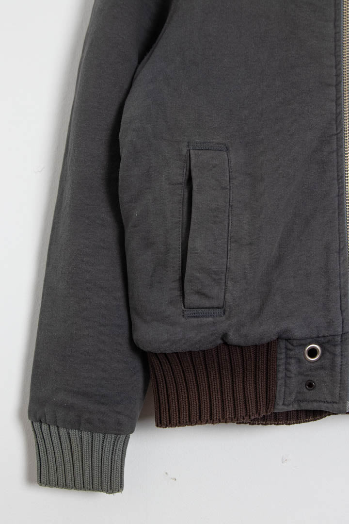 Image of Energie Zip Through Faux Fur Lined Sweater Jacket (S)