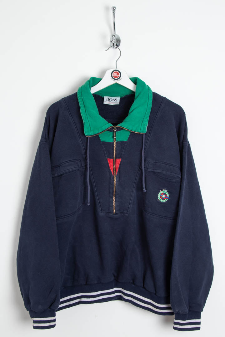 Image of Hugo Boss 1/4 Zip Jumper (M)