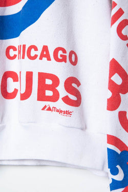 Image of Chicago Cubs All Over Print Graphic Sweatshirt (S) - 97th Vintage