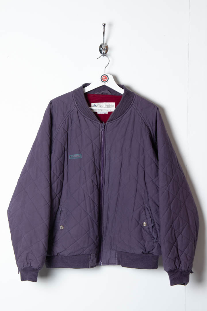 Columbia Quilted Bomber Jacket (L) - 97th Vintage