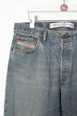 Image of Diesel Relaxed Straight Leg Denim Jeans (W32) - 97th Vintage